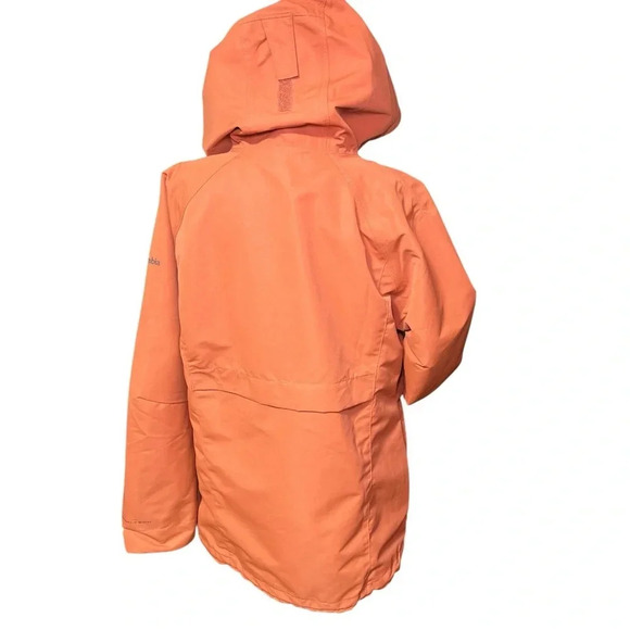 Columbia‎ South Canyon Coat Lg Orange Rust Color NWOT Outdoor Hiking Waterproof - Picture 2 of 11